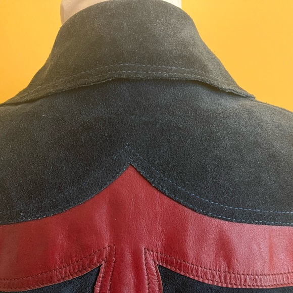 Rare vintage blue suede jacket-Men’s—60s - Picture 9 of 15